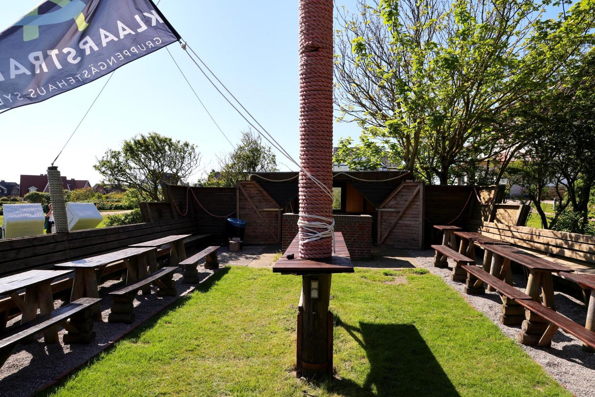 Klaarcamp Hostel Wenningstedt-Braderup ภายนอก รูปภาพ